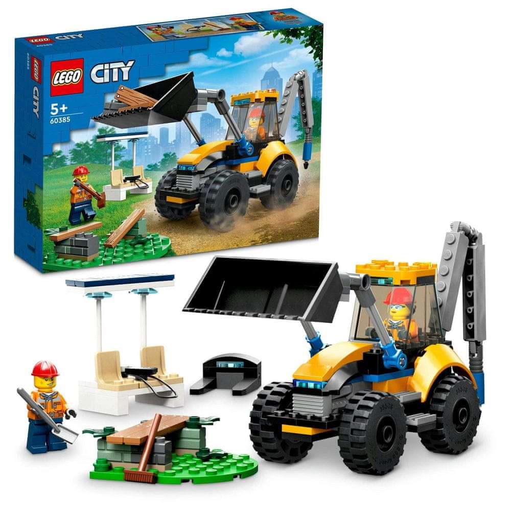 Levně LEGO City 60385 Bagr s rypadlem