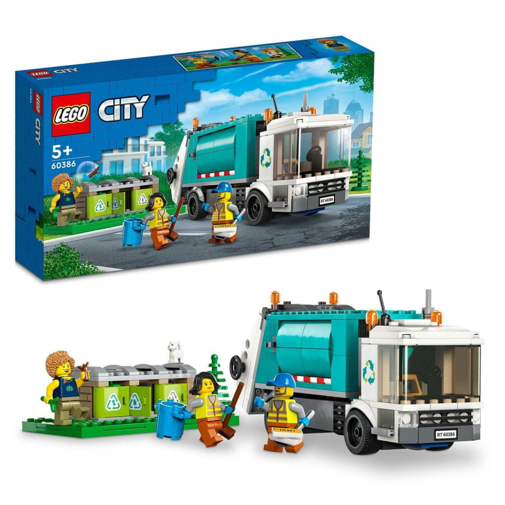 Levně LEGO City 60386 Popelářský vůz