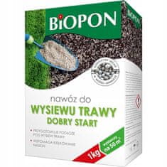 Biopon Vícesložkové hnojivo pro travní osivo 1 kg