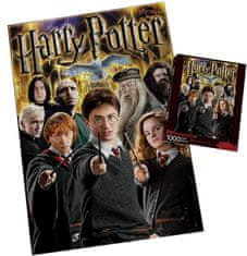 CurePink Puzzle 1000 kusů Harry Potter: Koláž (51 x 71 cm)
