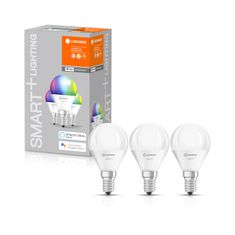 Osram LEDVANCE SMART plus WiFi Mini bulb 40 4.9W RGB plus 2700-6500K E14 3ks 4058075485990