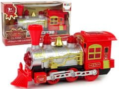 shumee Vánoční osvětlení lokomotivy zní červeně Provoz na baterie