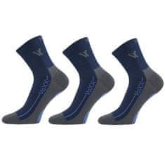 Voxx 3PACK ponožky tmavě modré (Barefootan-darkblue) - velikost S