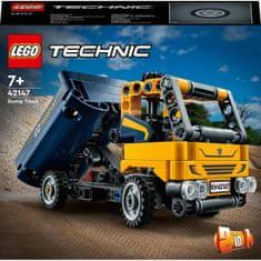 LEGO Technic 42147 Náklaďák se sklápěčkou - rozbaleno