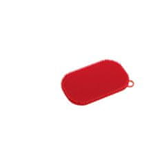 INNA  Kuchenprofi Trend silikonová podložka, 13 x 8 cm, červená
