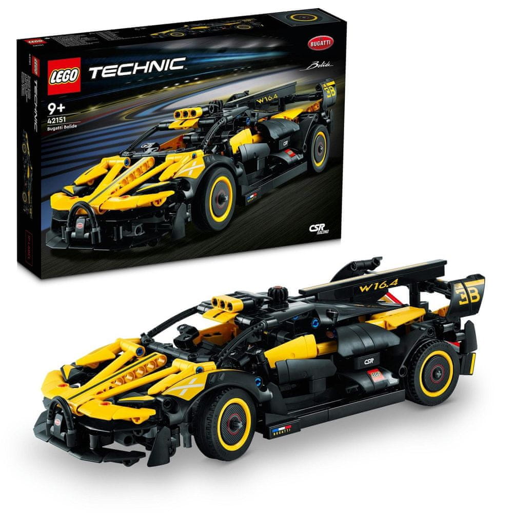 LEGO Technic 42151 Bugatti Bolide - rozbaleno