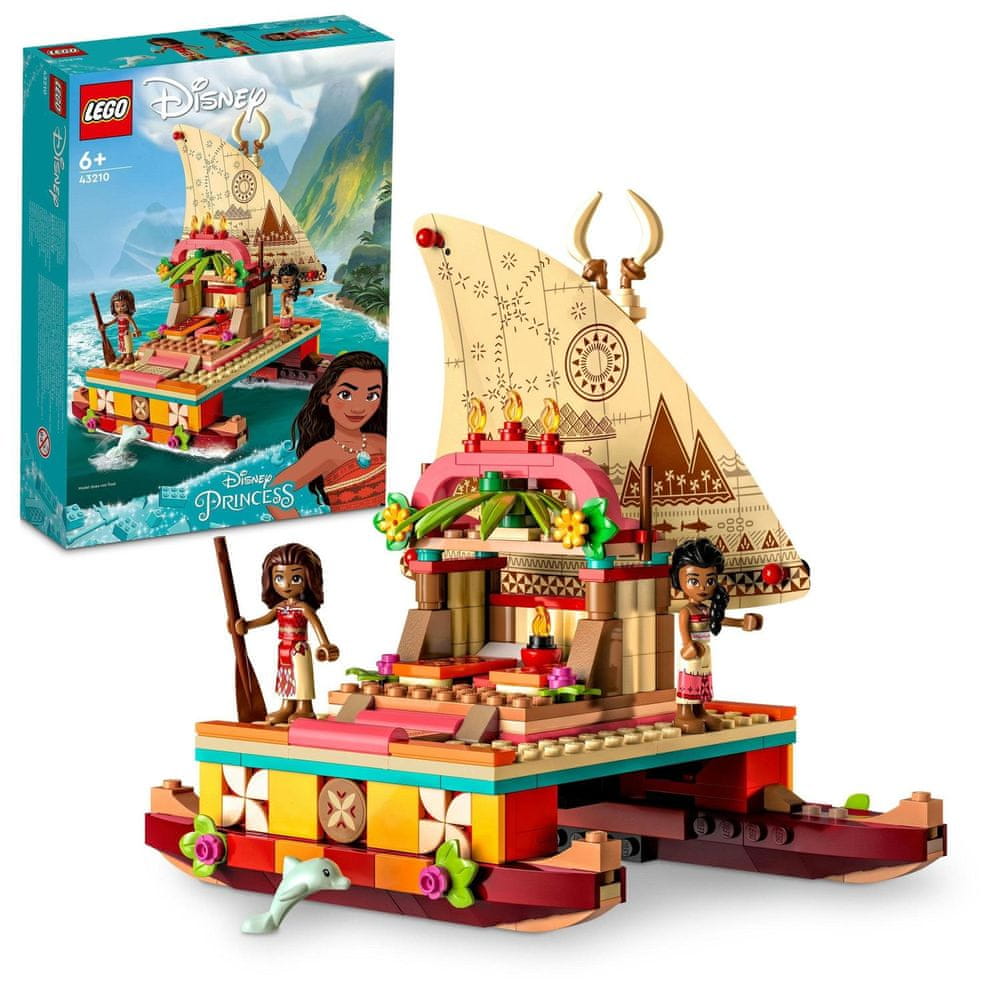 Levně LEGO Disney Princess 43210 Vaiana a její objevitelská loď