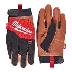 Milwaukee Hybrid Leather 9 Pracovní rukavice 