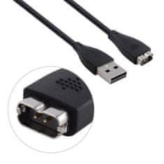 Northix Fitbit Charge HR kompatibilní USB nabíjecí kabel (28 cm) – černý 