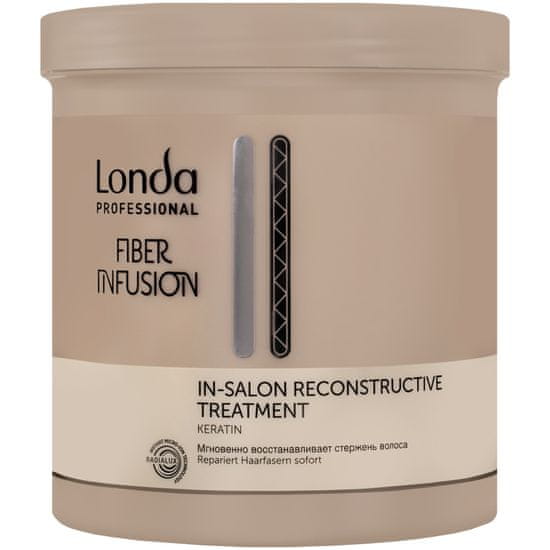 Londa Fiber Infusion Mask Reconstructive Treatment - regenerační maska s keratinem pro všechny typy vlasů, 750 ml