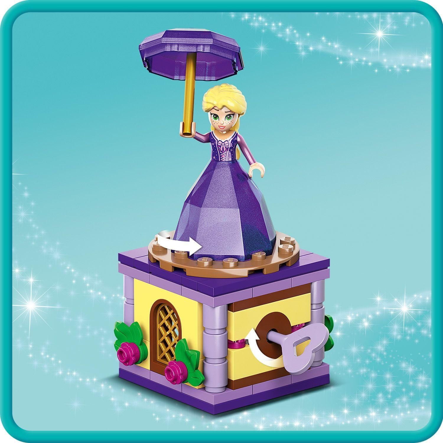 LEGO Disney Princess 43214 Točiaca sa Rapunzel