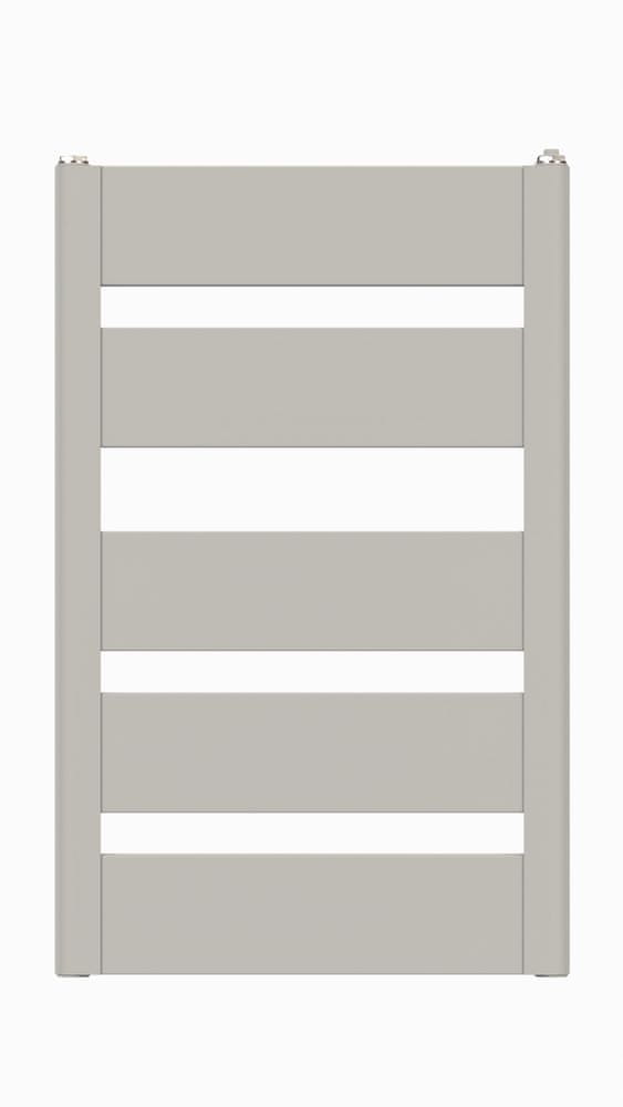 Levně CINI teplovodní hliníkový radiátor Elegant, EL 5/40, 675 × 430, bílý