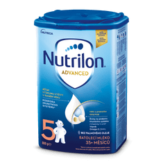 Nutrilon 5 Advanced dětské mléko 6x 800g, 35+
