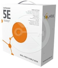 Solarix Instalační kabel Solarix CAT5E FTP PE Fca 100m/box SXKD-5E-FTP-PE
