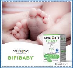 BIOCODEX Symbiosys Bifibaby 8 ml SADA 2+1 probiotika pro miminka