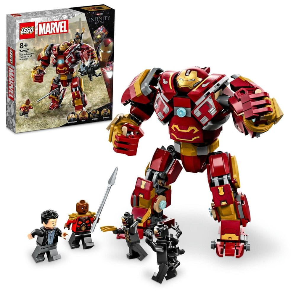 Levně LEGO Marvel 76247 Hulkbuster: Bitva o Wakandu