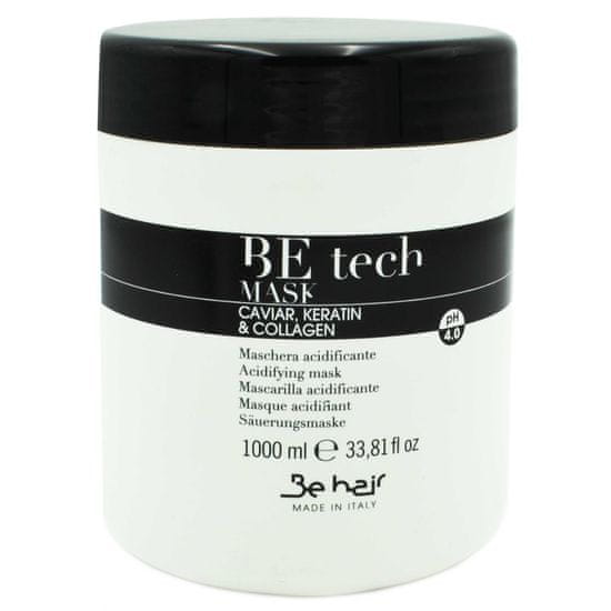 Be hair Be Tech Acidifying Mask ph 4.0 - maska, která obnovuje rovnováhu vlasů, 1000 ml