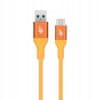 Kabel TB 022970 USB A - USB C oranžový 2m