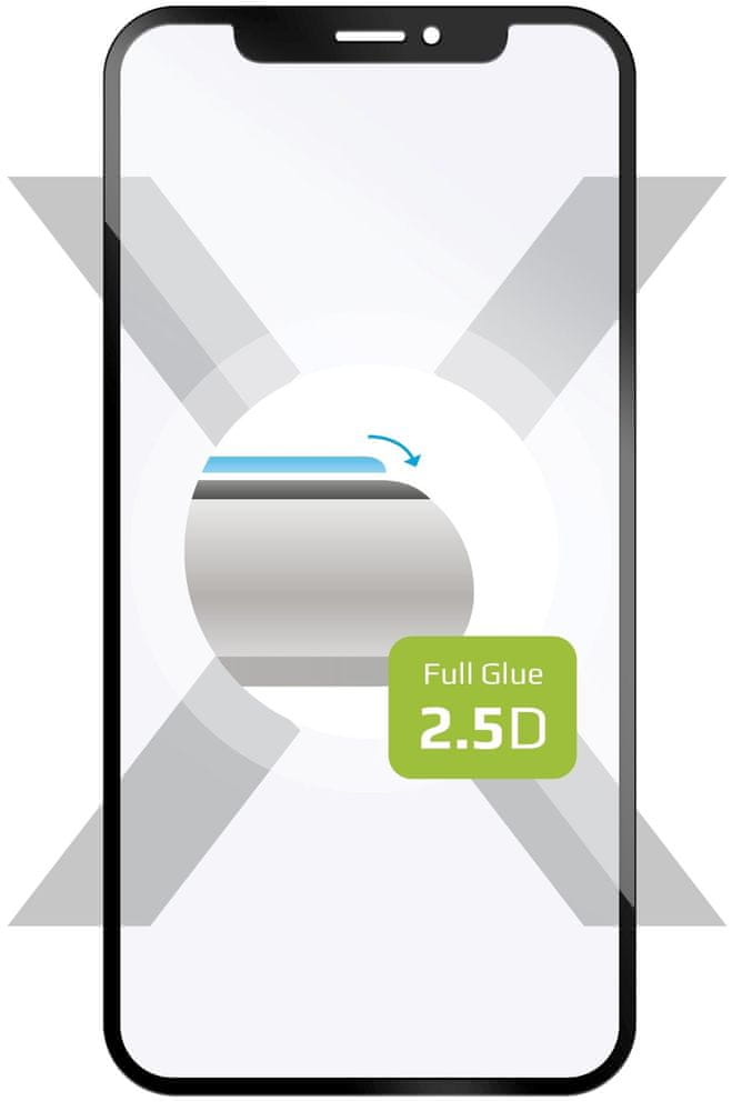 Levně FIXED Ochranné tvrzené sklo Full-Cover pro Xiaomi 12 Lite 5G NE, lepení přes celý displej FIXGFA-1078-BK, černé