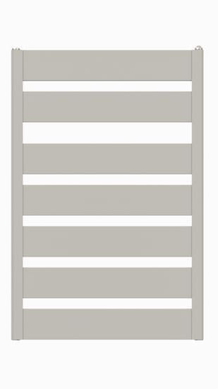 CINI teplovodní hliníkový radiátor Elegant, EL 7/60, 945 × 630, bílý