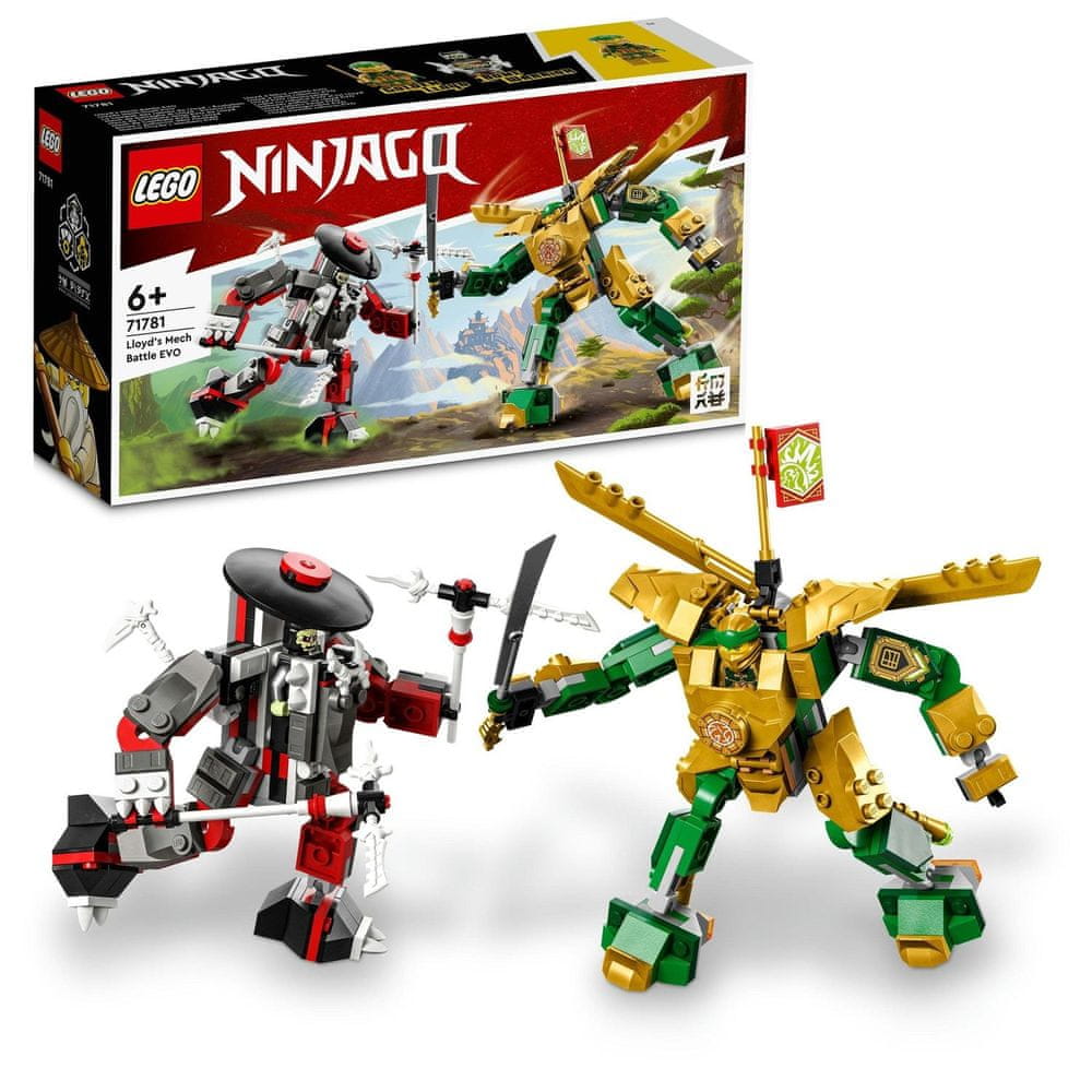 Levně LEGO Ninjago 71781 Lloyd a bitva robotů EVO