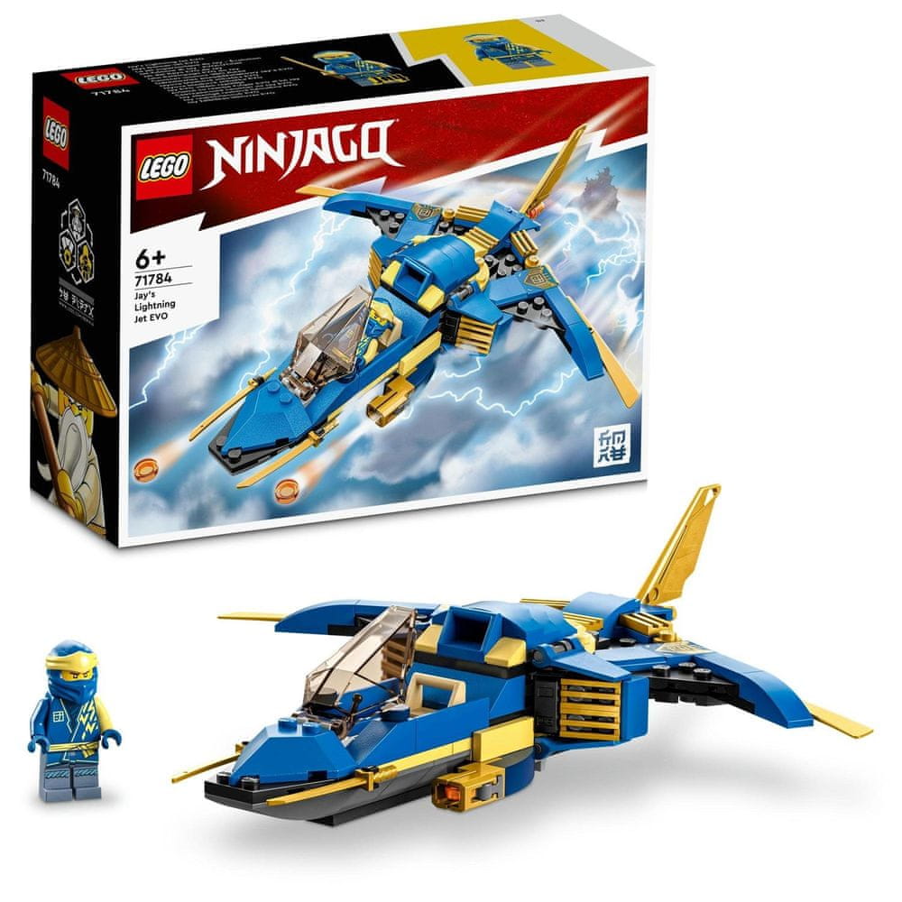 Levně LEGO Ninjago 71784 Jayova blesková stíhačka EVO