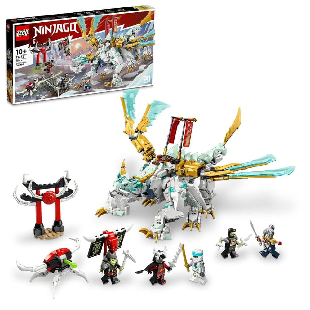 Levně LEGO Ninjago 71786 Zaneův ledový drak