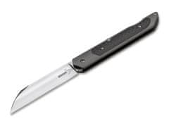 Böker Plus 01BO247 Genios gentlemanský kapesní nůž 7,7 cm, titan, kožené pouzdro