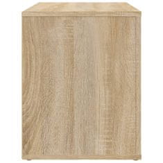 Greatstore Noční stolek dub sonoma 60x36x45 cm kompozitní dřevo
