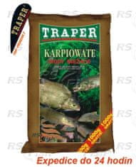 Traper Krmítková a vnadící směs Kapr - 5 kg