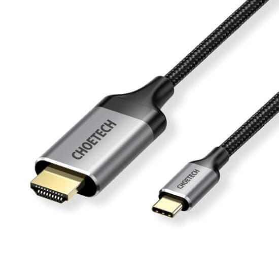 shumee Kabel USB Type C - HDMI 4K 60Hz 2m černý