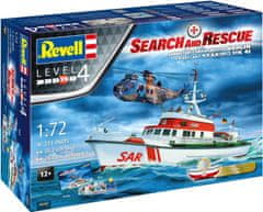 Revell  Gift-Set SAR 05683 - DGzRS Arkona + Westland Sea King Mk 41 (1:72)