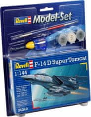 Revell  ModelSet letadlo 64049 - MS F-14D SUPER TOMCAT (1:144)