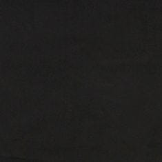 Greatstore Lavice černá 108 x 79 x 79 cm samet