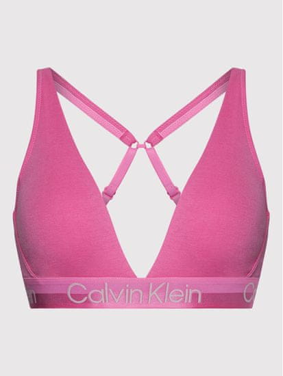 Calvin Klein Dámská sportovní podprsenka QF6683E - TO3 - Hollywood růžová - Calvin Klein