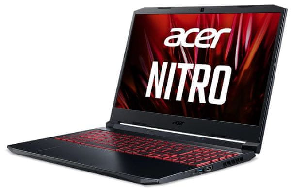 Herní notebook Acer Nitro 5 (NH.QEKEC.001) 15,6 palců Full HD Intel Core i5 11 generace NVIDIA GeForce GTX 1650 Killer WiFi ax 512 GB SSD 8 GB RAM DDR4 DTS:X Ultra zvuk exkluzivní chlazení Acer CoolBoost NitroSense