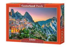 Castorland puzzle 1500 dílků - Východ slunce nad Castelmezzano