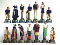 Albi Ručně malované šachy – Golf Players Old Times