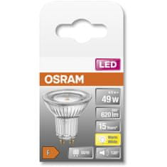 Osram LED žárovka GU10 6,9W = 49W 620lm 2700K Teplá bílá