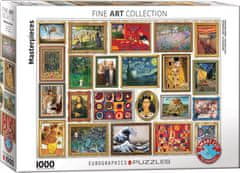 EuroGraphics Puzzle Koláž: Krásné umění 1000 dílků