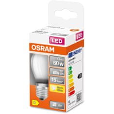 Osram LED žárovka E27 P45 5,5W = 60W 806lm 2700K Teplá bílá 