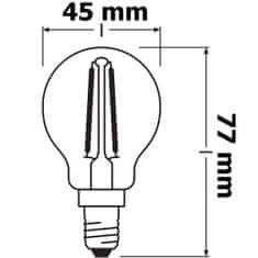 Osram Stmívatelná LED žárovka E14 P45 4,8W = 40W 470lm 4000K Neutrální bílá