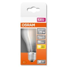 Osram LED žárovka E27 A60 4W = 40W 470lm 2700K Teplá bílá 