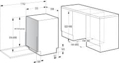 Gorenje vestavná myčka GV663C60 UltraClean + záruka 15 let na invertorový motor