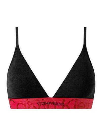 Calvin Klein Dámská podprsenka QF6990E 66Z černá/růžová - Calvin Klein