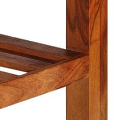 Greatstore Příborník se 3 zásuvkami 110x30x80 cm masivní akáciové dřevo