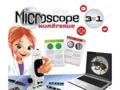 Buki France Digitální mikroskop 3v1 MR700 se 40ti experimenty