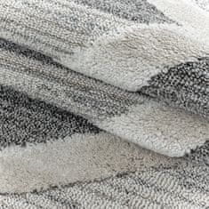 Oaza koberce 3D La Casa krémově šedý moderní koberec 120 cm x 120 cm
