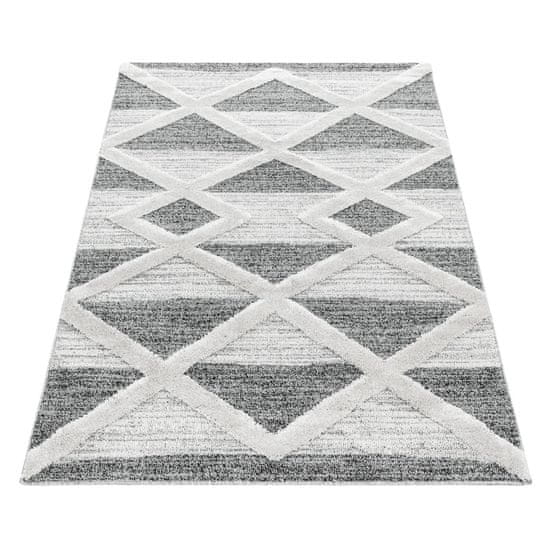 Oaza koberce 3D La Casa krémově šedý moderní koberec 240 cm x 340 cm