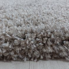 Oaza koberce Chlupatý koberec Super Soft béžový shaggy 140 cm x 200 cm